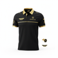 F1 Team Polo Shirt - Black/Gold- Race Blaze