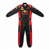 F1 Replica Racing Suit with aerodynamic slim fit and full-length zip designed for karting and track days