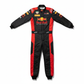 F1 Replica Racing Suit with aerodynamic slim fit and full-length zip designed for karting and track days