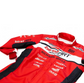 BirelART Racing Pro Karting Suit Red Black detail view
