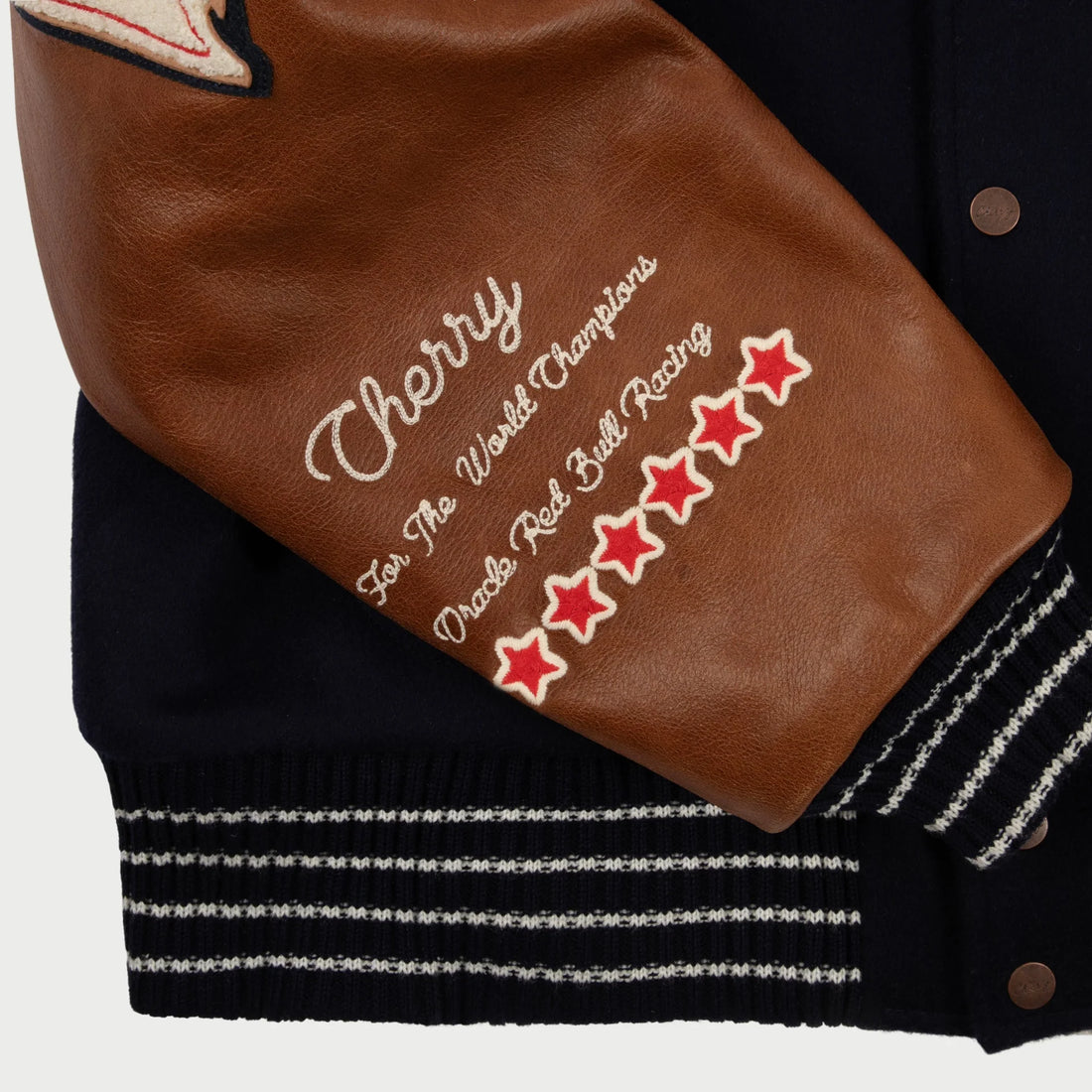 Red Bull Energy Racing Team Jacket Sleeve Detail - Race Blaze